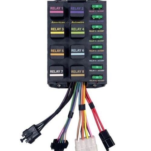 Banked Relay System 8 Relays