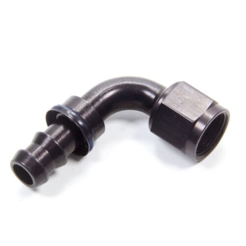 #8 90 Degree Socketless Black
