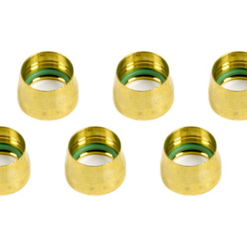 -10 Replacement A/C Brass Sleeves (6pk)