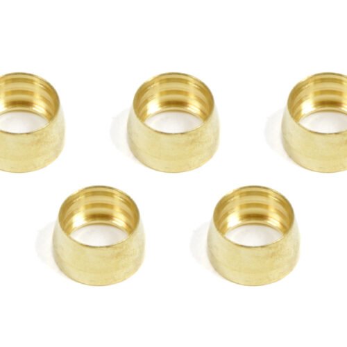 Repl Brass Sleeve for #8 Teflon Hose Ftgs (5pk)