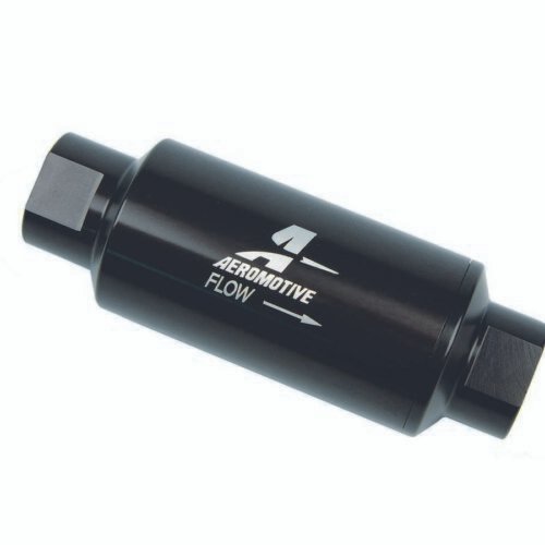 Inline Fuel Filter – 100 Micron- Black