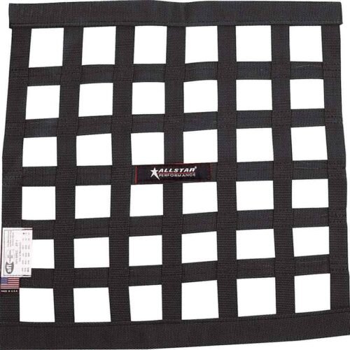 Window Net Border Style 18 x 18 SFI Black