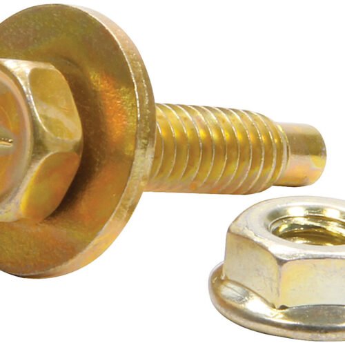 Body Bolt Kit 10pk Gold 1-1/8in