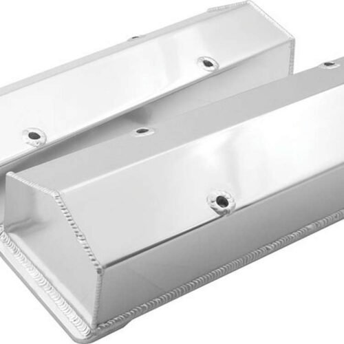 Valve Covers SBC Fab Aluminum w/o Tubes