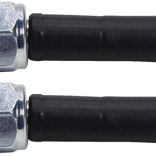 Coated Braided Line 15in #4Hose -4Str/-4Str Steel