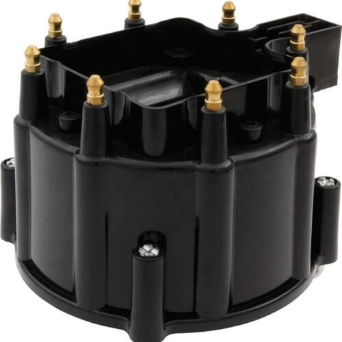 GM HEI Distributor Cap Black