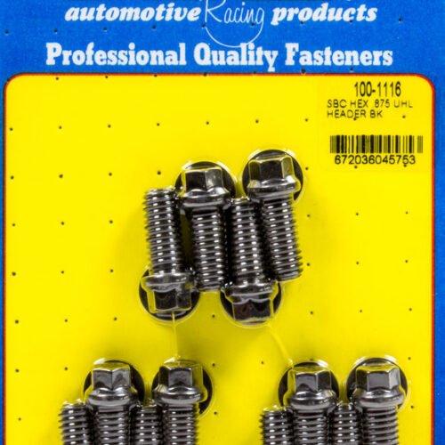 Header Bolt Kit – 6pt. 3/8 x .875 UHL (12)