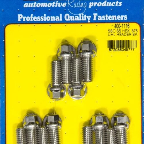 Header Bolt Kit – 6pt. 3/8 x .875 UHL (12)