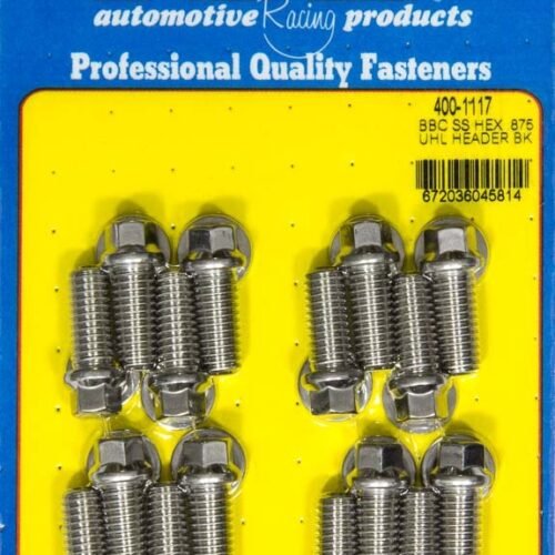 Header Bolt Kit – 6pt. 3/8 x .875 UHL (16)