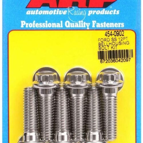 S/S Bellhousing Bolt Kit – 12pt. Ford