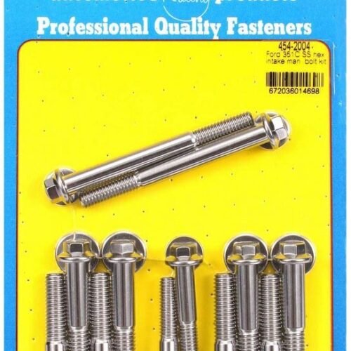 Ford S/S Intake Bolt Kit 6pt.