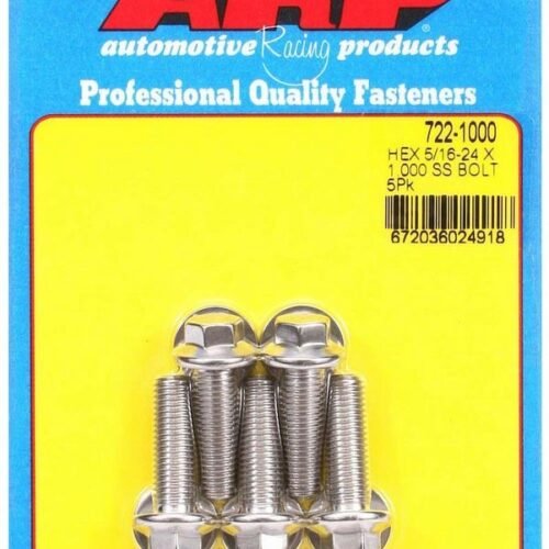 S/S Bolt Kit – 6pt. (5) 5/16-24 x 1.000