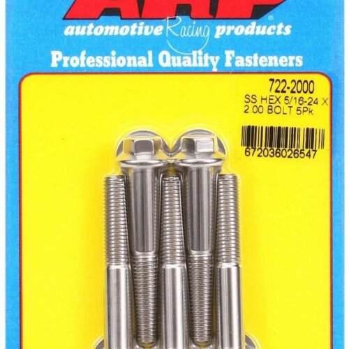 Bolt Kit – SS 6pt 5pk 5/16-24 x 2.000