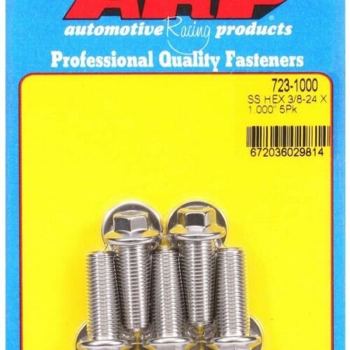 S/S Bolt Kit – 6pt. (5) 3/8-24 x 1.000