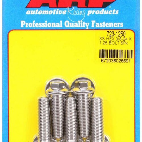 S/S Bolt Kit – 6pt. (5) 3/8-24 x 1.250