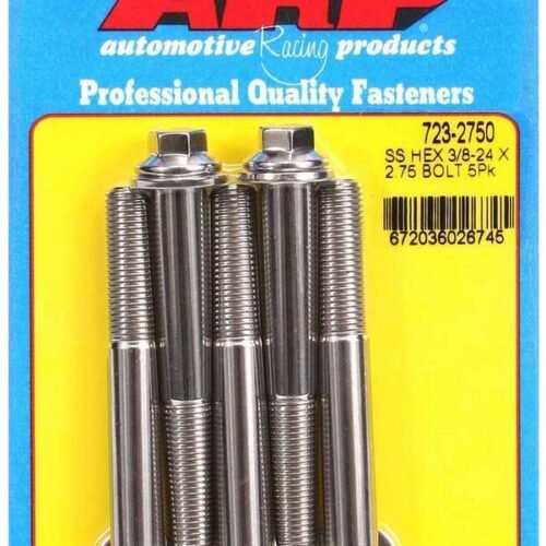 S/S Bolt Kit – 6pt. (5) 3/8-24 x 2.750