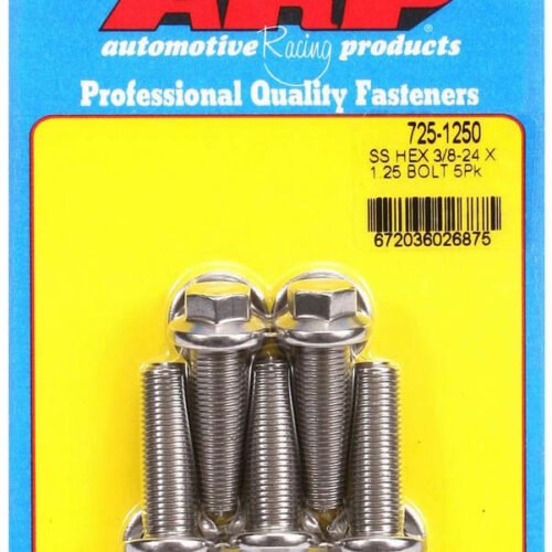 S/S Bolt Kit – 6pt. (5) 3/8-24 x 1.250