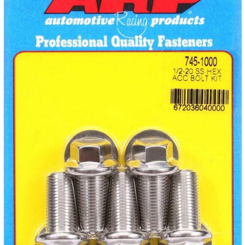 S/S Bolt Kit – 6pt. (5) 1/2-20 x 1.000