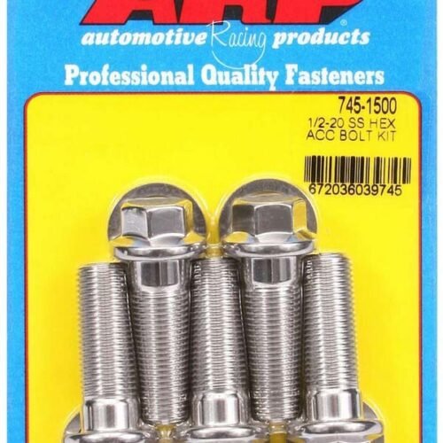 S/S Bolt Kit – 6pt. (5) 1/2-20 x 1.500