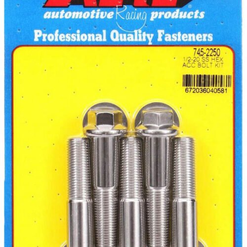 S/S Bolt Kit – 6pt. (5) 1/2-20 x 2.250