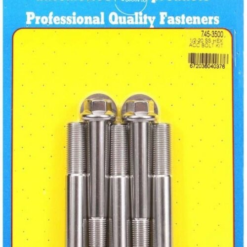 S/S Bolt Kit – 6pt. (5) 1/2-20 x 3.500