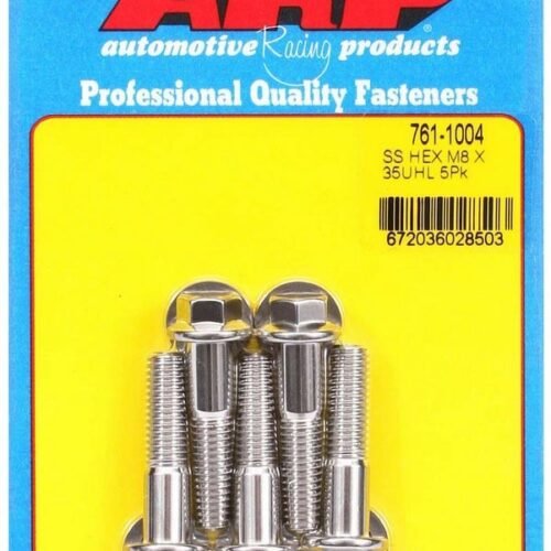 S/S Bolt Kit – 6pt. (5) 8mm x 1.25 x 35mm