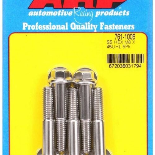 Bolt Kit – SS 6pt 5pk 8mm x 1.25 x 45mm