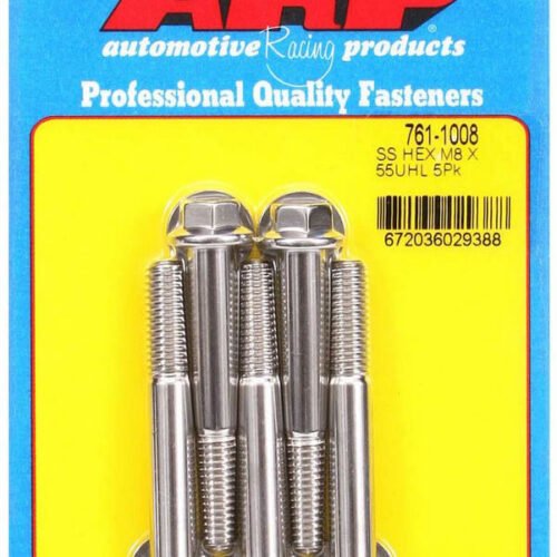 Bolt Kit – SS 6pt 5pk 8mm x 1.25 x 55mm