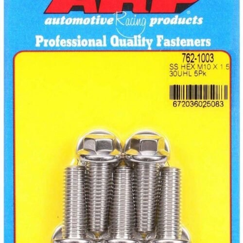 S/S Bolt Kit – 6pt. (5) 10mm x 1.5 x 30mm