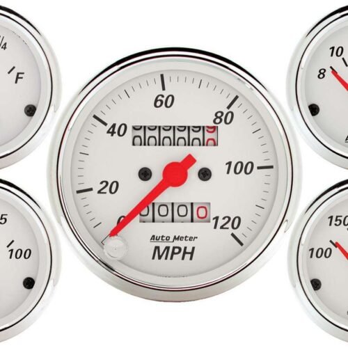 Arctic White Gauge Kit