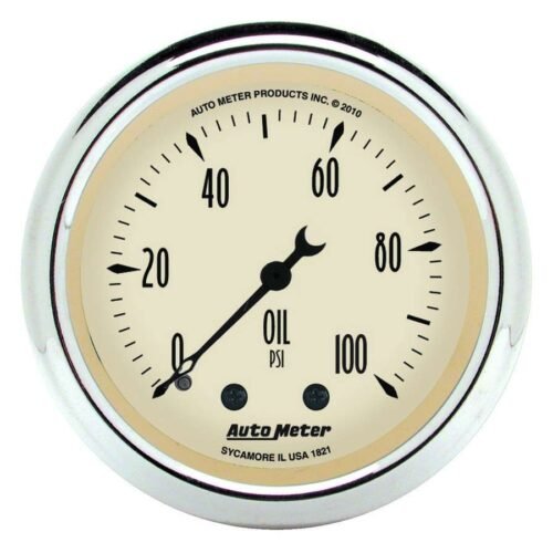 2-1/16 A/B Oil Pressure Gauge 0-100 PSI