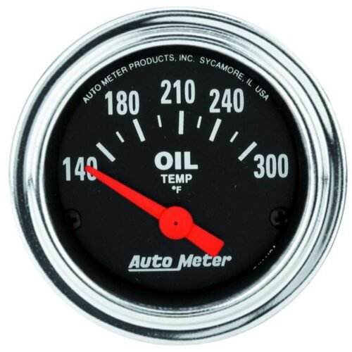 2-1/16in Oil Temp Gauge 140-300