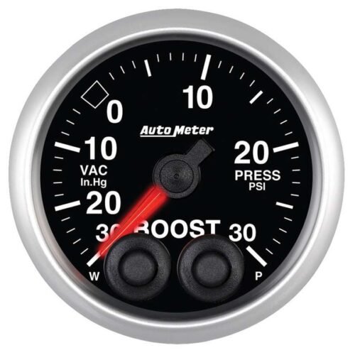 2-1/16 E/S Boost Gauge – 30in HG/30psi