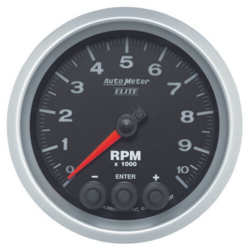 3-3/8 E/S In-Dash Tach – 10K RPM