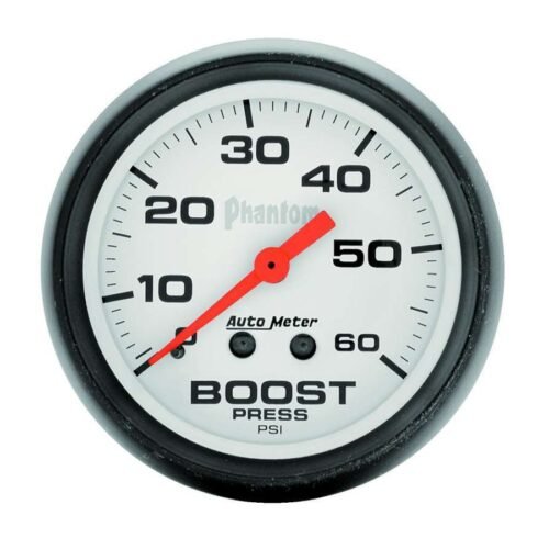 2-1/16 Phantom Boost Gauge – 0-60psi
