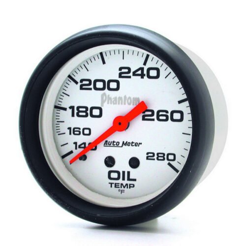 2-5/8in Phantom Oil Temp. Gauge 140-280