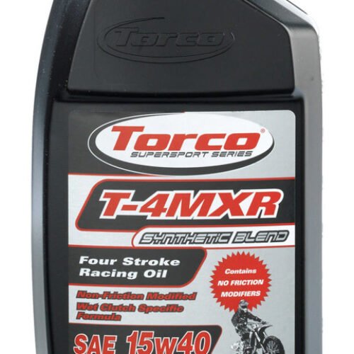 T-4MXR Four Stroke Racin g Oil 15w40-12×1-Liter