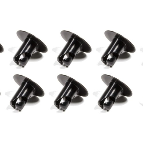 Large Head Button .500 Long Black Alum 10 Pack