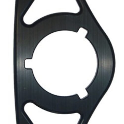 Steering Mount Half Box Black