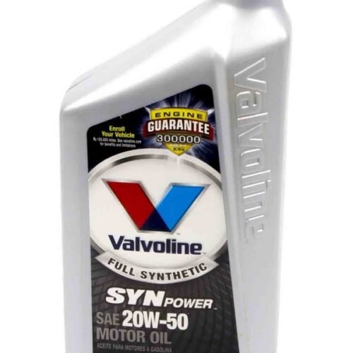 20w50 Synthetic Oil Qt. Valvoline