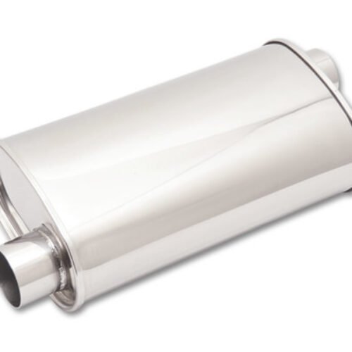 STREETPOWER Oval Muffler 3in inlet/outlet