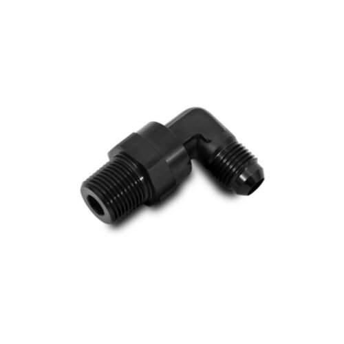 -6AN Flare To 1/2in NPT Male 90 Degree Swivel