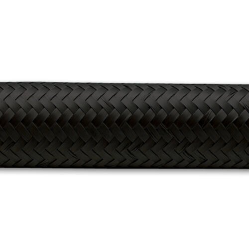 10ft Roll -8 Black Nylon Braided Flex Hose