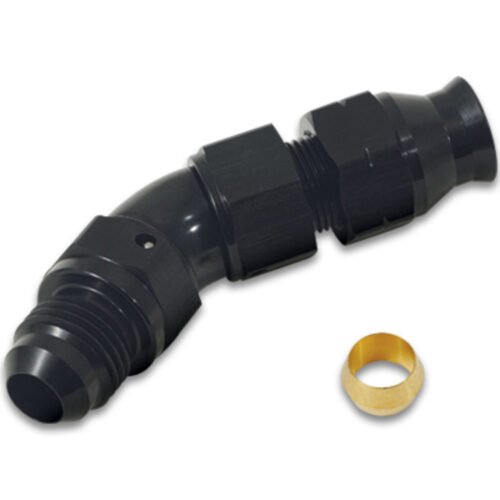 Fitting  Tube Adapter  4 5 degree  -6AN Male to 3