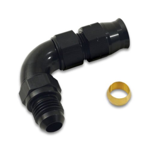 Fitting  Tube Adapter  9 0 degree  -8AN Male to 1