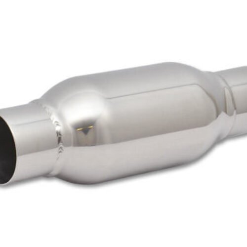 Bottle Style Resonator 2 .5in inlet/outlet x 12in