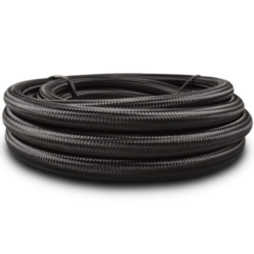 5ft Roll of Black Nylon Braided Flex Hose