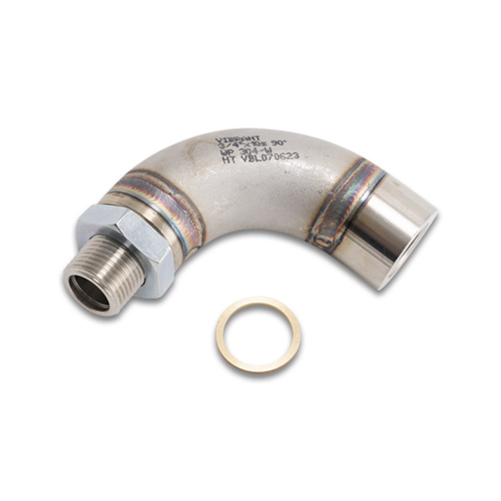 O2 Sensor J Pipe Thread-On J-Style O2 Sensor Bung Adapter - MacRodShop