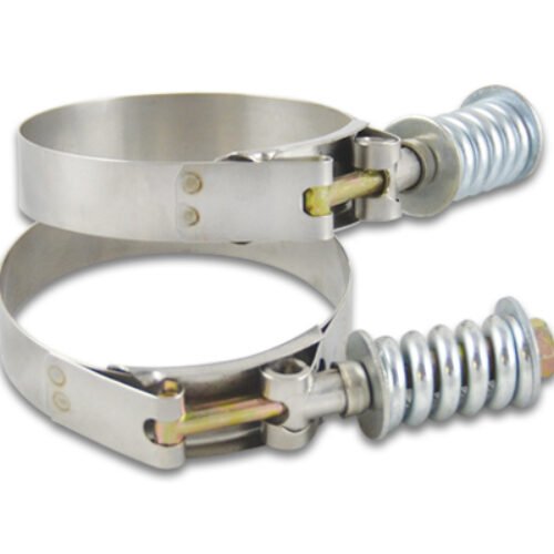 Stainless Spring Loaded T-Bolt Clamps 3.53-3.83