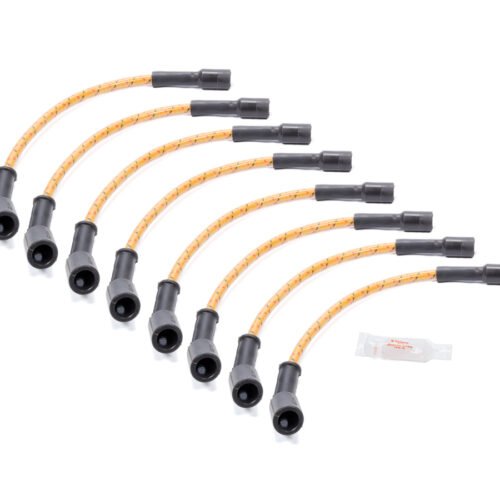 Ignition Cable Set LS Engine Orange w/Red Blk